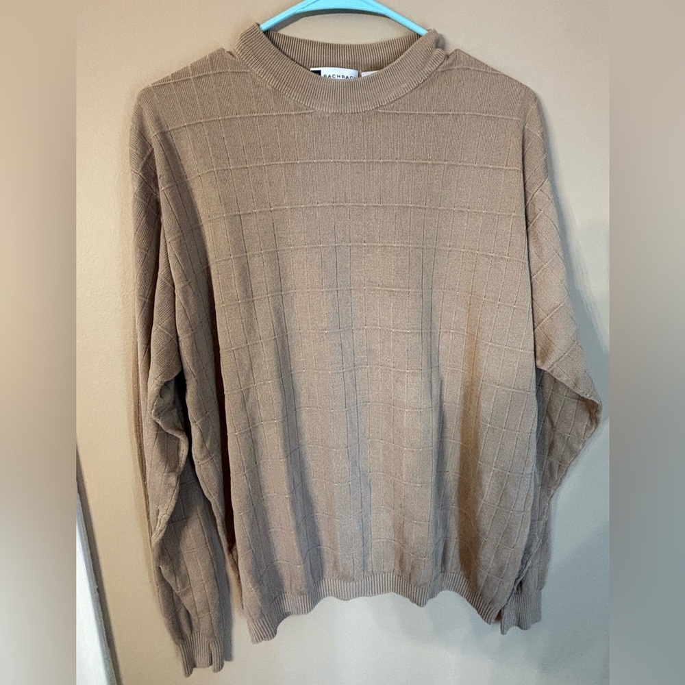 Bachrach men’s large silk sweater - Picture 1 of 11